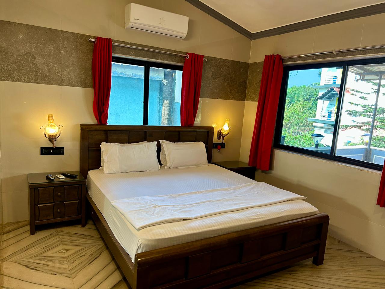 Villa interior and surroundings at Shivaaz Hill Top Villa, Mapusa