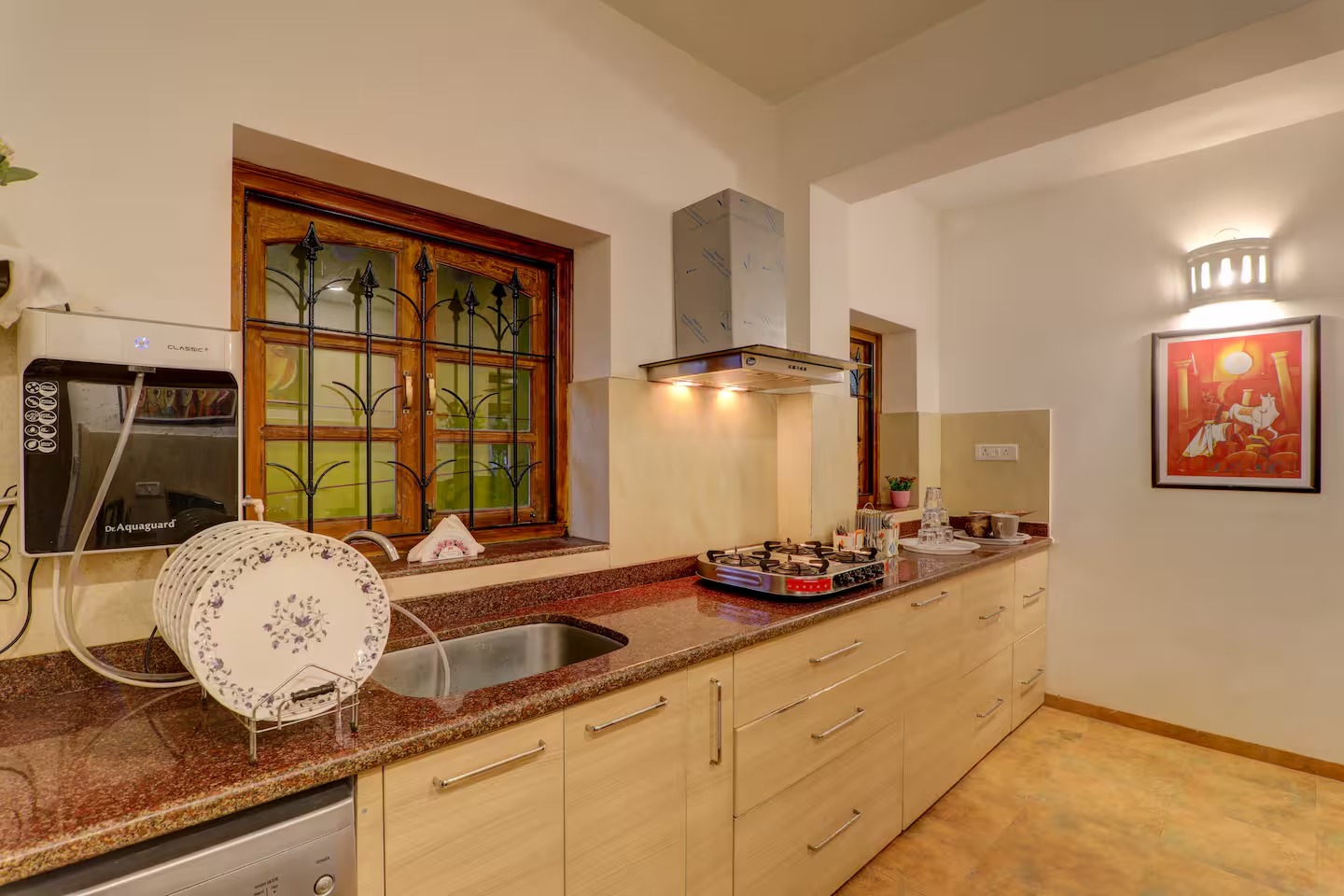 Kitchen at House of Legends Villa, Saligao