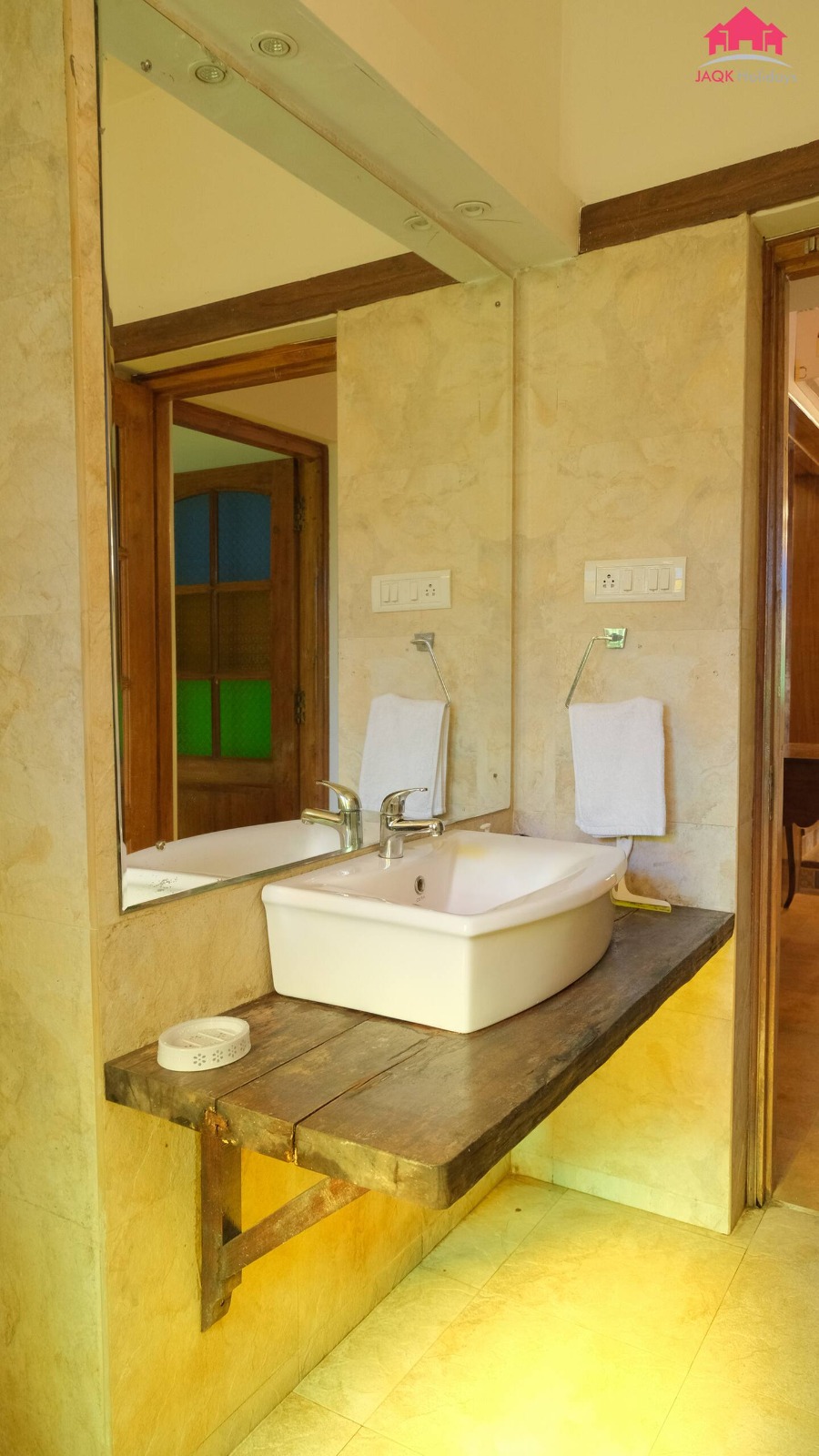 Washbasin at House of Legends Villa, Saligao