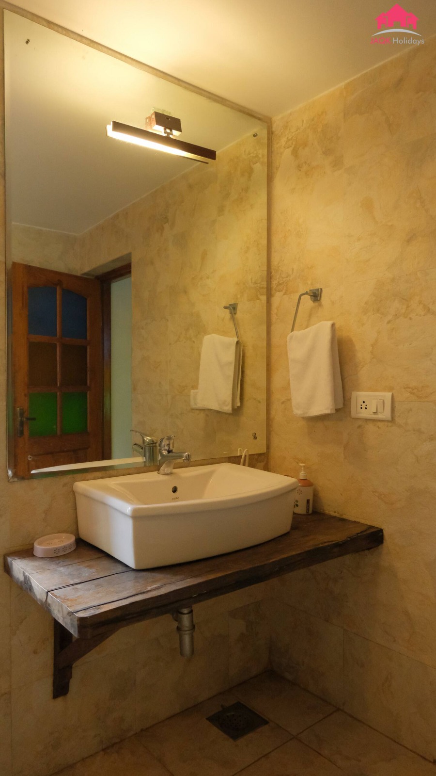 Washbasin at House of Legends Villa, Saligao